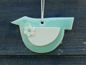 Image of Porcelain Bird Decoration