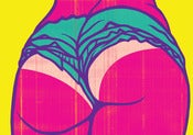 Image of Booty Clap giclée print