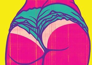 Image of Booty Clap giclée print