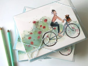 Image of The "Audrey & Famous" Greeting Card