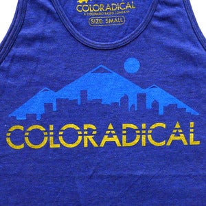 Image of Coloradical Skyline - Men's Tank Top