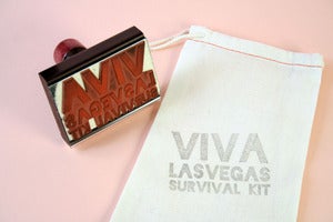 Image of Viva Las Vegas favor bags