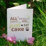 All i really want to do ... birthday card