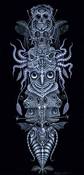 Image of "SPINAL TOTEM TATTOO"  ~ Limited Edition Mounted