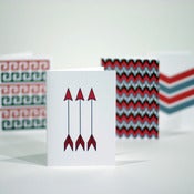 Image of native summer red. box of notes