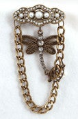 Image of Fancy Brooch w/ Pearl <p style="color:red;">NEW</p>