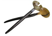 Image of Black and Tan Salad Servers
