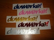 Image of DuWerke Decals!