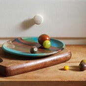 Image of Salad Plate - Turquoise Trail