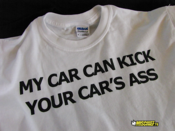 Image of Mischief "Arse" Tee - White