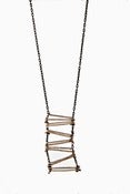 Image of Staggered Ladder Necklace