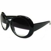 Image of Samantha's Half Tint | Two Tone circle Sunglasses