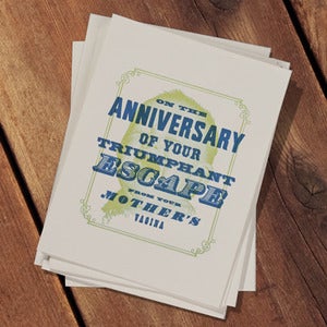 Image of Baby Houdini Card