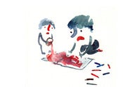 Image of Little Sister! print