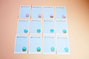 Image of Cupcake bookplates