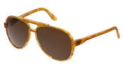 View Clyde - Blonde Tort Frame - Chocolate Brown Lens