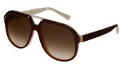 Image of Lomond - Brown and Ivory Frame - Brown Gradient Lens