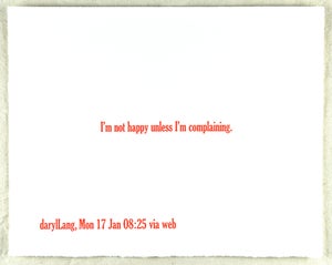 Image of I'm not happy