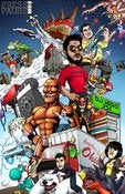 Image of Press Pause Radio Anniversary Poster