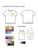 Image of eye search. create. evolve. 