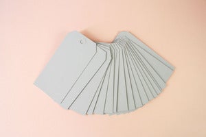 Image of Large Gray Tags