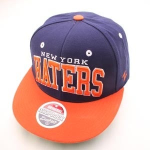 Image of MBDCR| NEWYORK HATERS SNAPBACK HATS| DIEFREELIVEFRESH