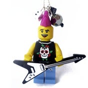 Image of Punk Lego Man Necklace