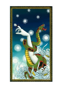 Image of Memories of a Gardner Snake Mini Giclee