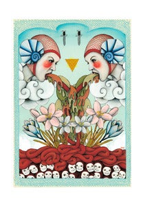 Image of The Vomit Twins Mini Giclee