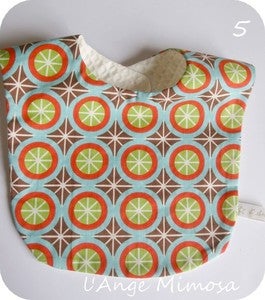 Image of Les bavoirs tout coton - les petits motifs