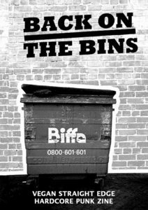 Back on the Bins zine cover