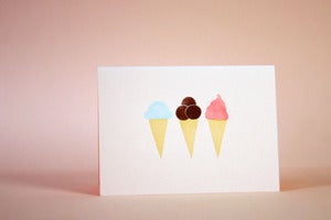 Image of Ice Cream Paper Pastries Signature line 