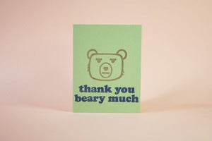 Image of Thank You Beary Much