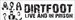 Image of Dirtfoot Live and In Prison Bumper Sticker