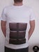Image of T-shirt 6pack abs chocolate tabs by Dadawan 