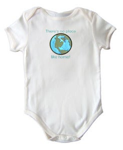 Image of There's No Place Like Home Organic Cotton Onsie