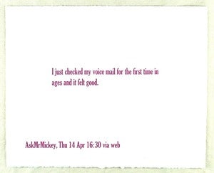 Image of I just checked