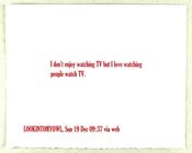 Image of I don't enjoy