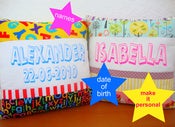Image of personalised printed cushion