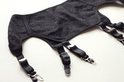 Image of Lily Black Garter Belt