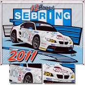 Image of 1 of a Kind Signed BMW Sebring Banner
