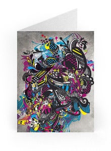 Image of Teenage kicks greeting card