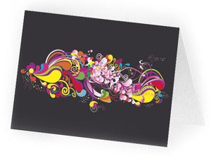 Image of True colours greeting card 