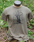 Image of Lover Trees on Men's Hemp in Deep Sage