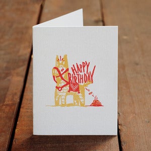 Image of Piñata Poop Card