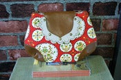 Image of Heartstrings - Red Folkie Cotton