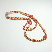 Image of Ladies Handmade Beaded Long Necklace