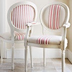 Image of Daisy Hardcastle  Recycled or new Seat Covers Painted chairs