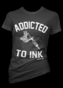 Image of Addicted To Ink T-Shirt Style # 3065