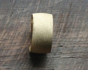 Image of Medium scratch brass cuff